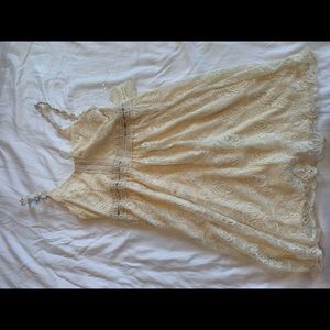 Brand New Cream Lace Dress